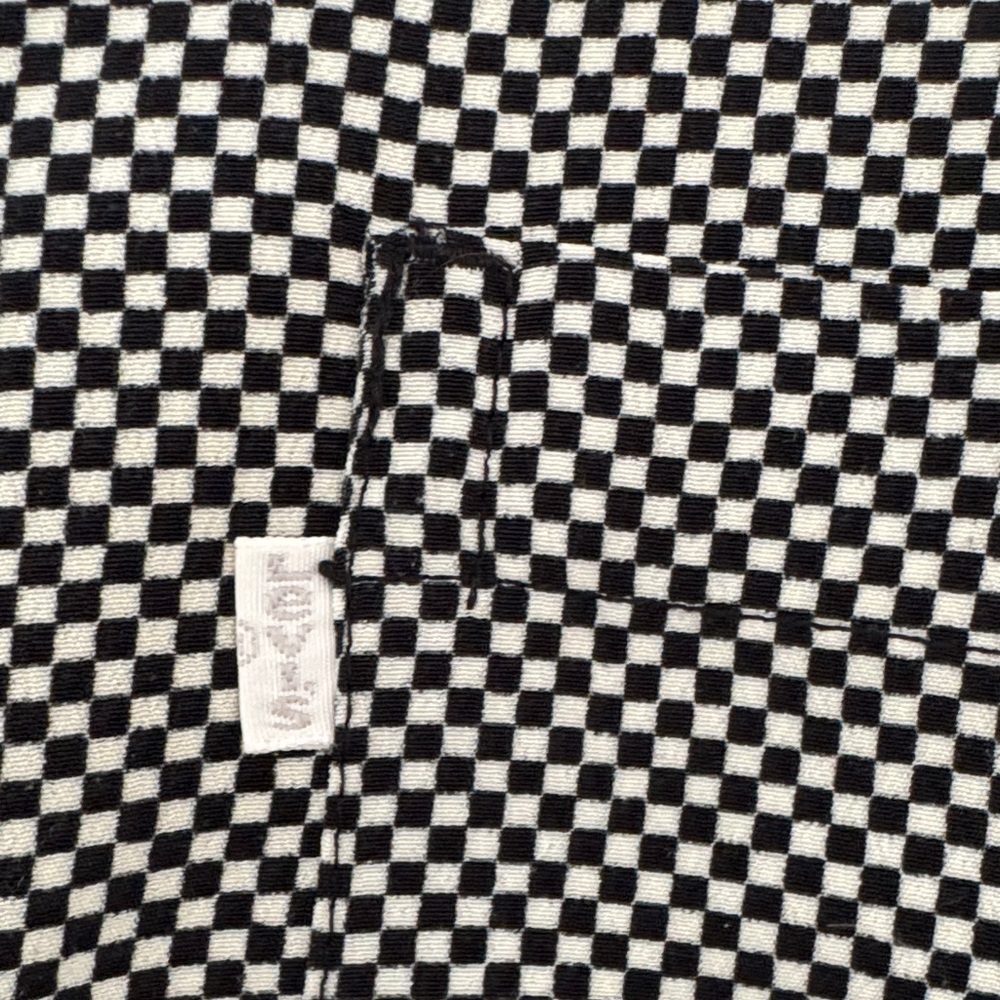 Levi's classic silky checkered Button Down Shirt - Picture 3 of 4